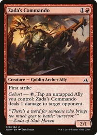 Zada's Commando, Oath of the Gatewatch