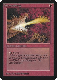 Firebreathing, Alpha Edition
