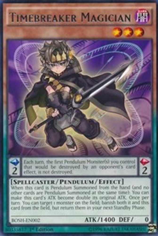 Timebreaker Magician, 1st-edition, front
