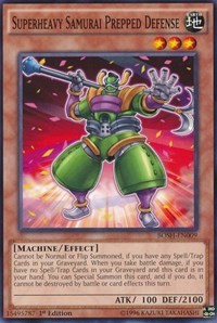 Superheavy Samurai Prepped Defense