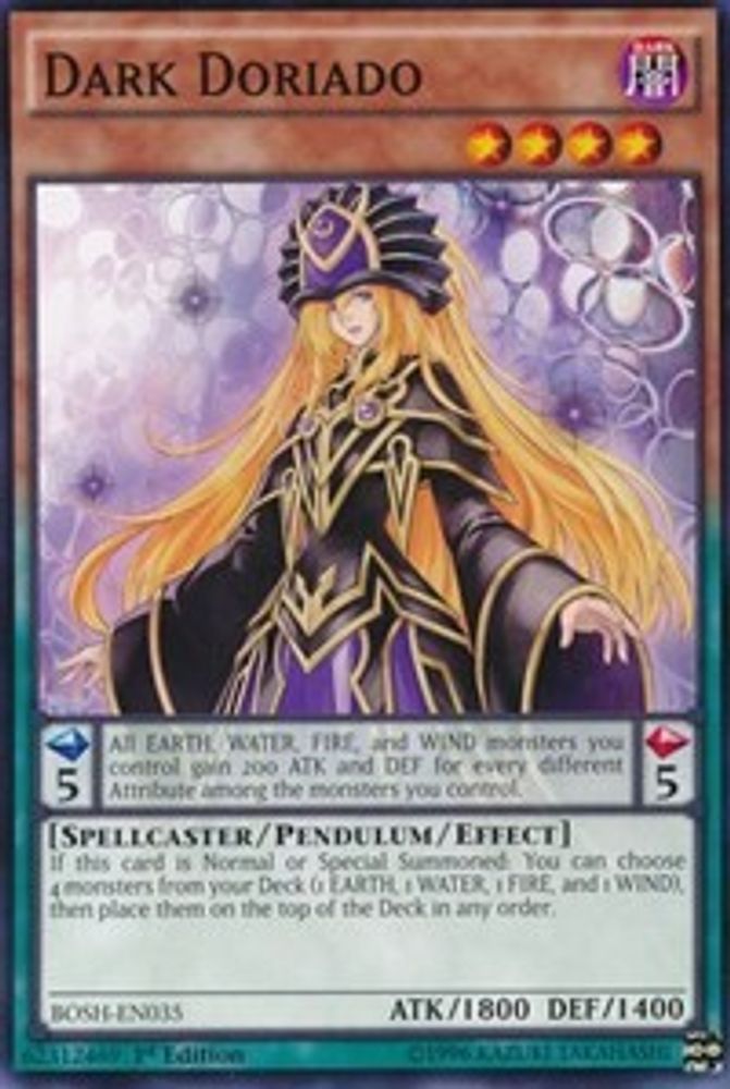 Dark Doriado, 1st-edition, front