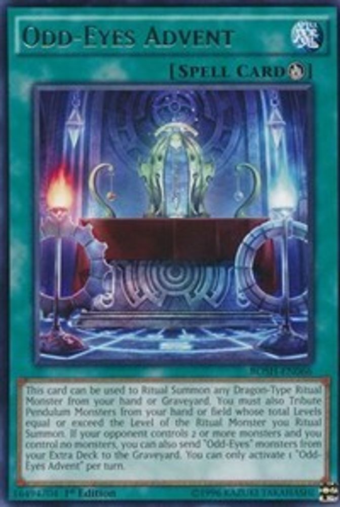 Odd-Eyes Advent, 1st-edition, front