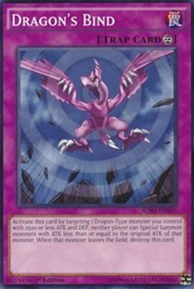 Dragon's Bind, 1st-edition, front