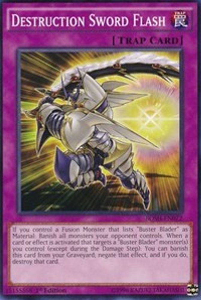 Destruction Sword Flash, 1st-edition, front