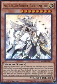Black Luster Soldier - Sacred Soldier