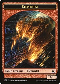 Elemental Token (009), Oath of the Gatewatch