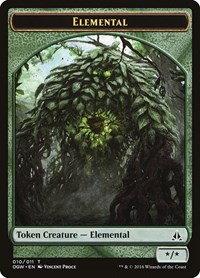 Elemental Token (010), Oath of the Gatewatch