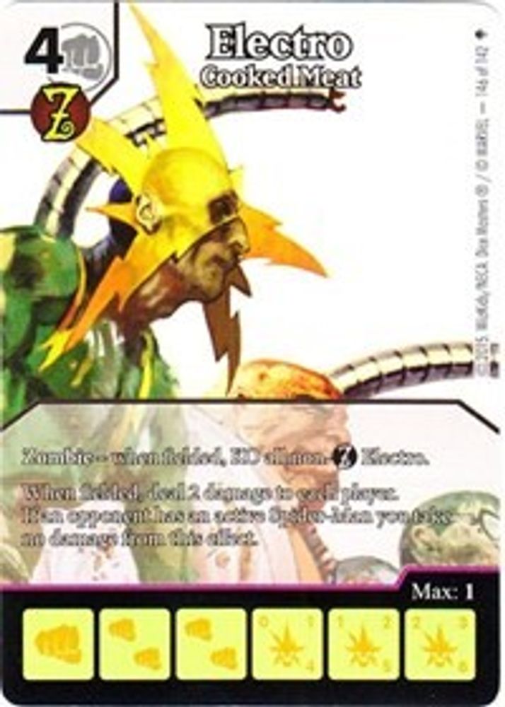 Electro - Cooked Meat (Full Art), Standard, front