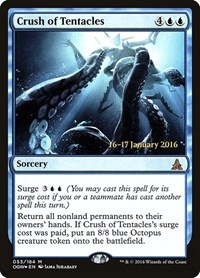 Crush of Tentacles, Prerelease Cards