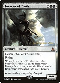 Inverter of Truth, Prerelease Cards