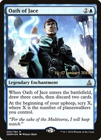 Oath of Jace, Prerelease Cards