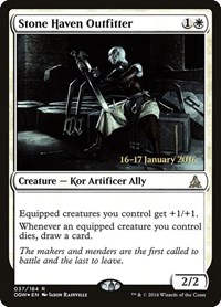 Stone Haven Outfitter, Prerelease Cards