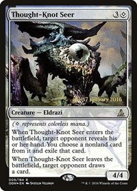 Thought-Knot Seer, Prerelease Cards