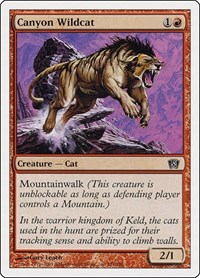 Canyon Wildcat, 8th Edition