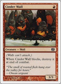 Cinder Wall, 8th Edition