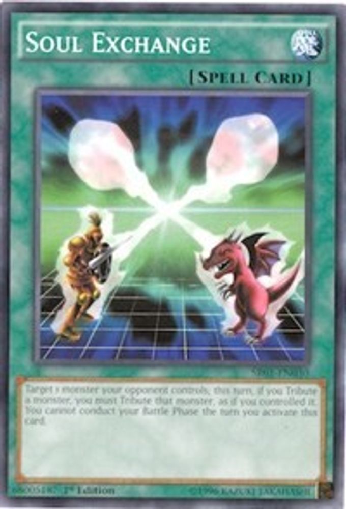 Soul Exchange, 1st-edition, front