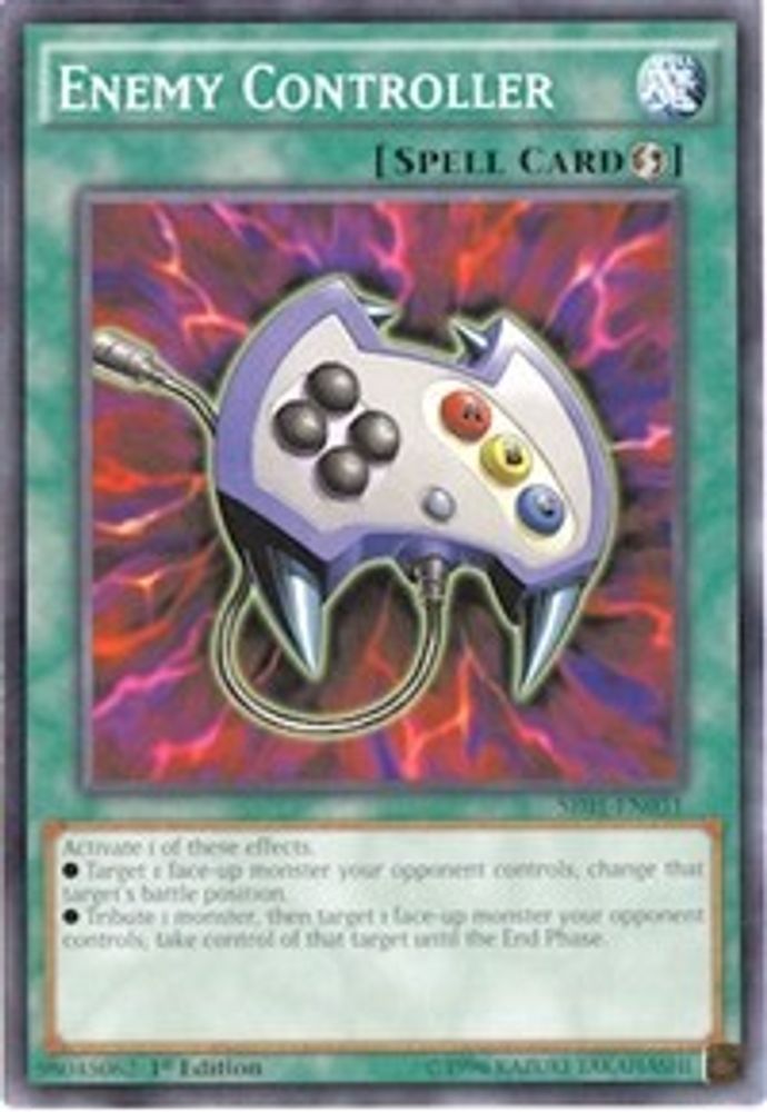 Enemy Controller, 1st-edition, front
