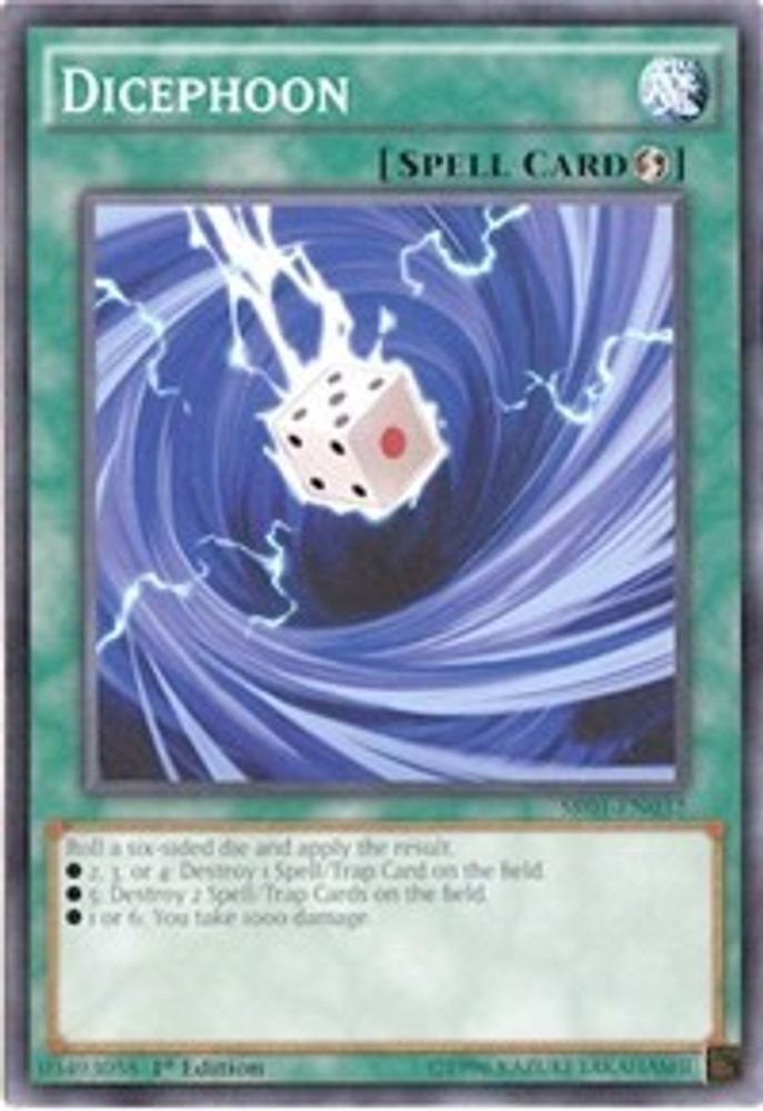 Dicephoon, 1st-edition, front