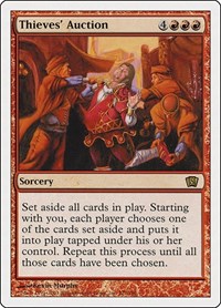 Thieves' Auction, 8th Edition