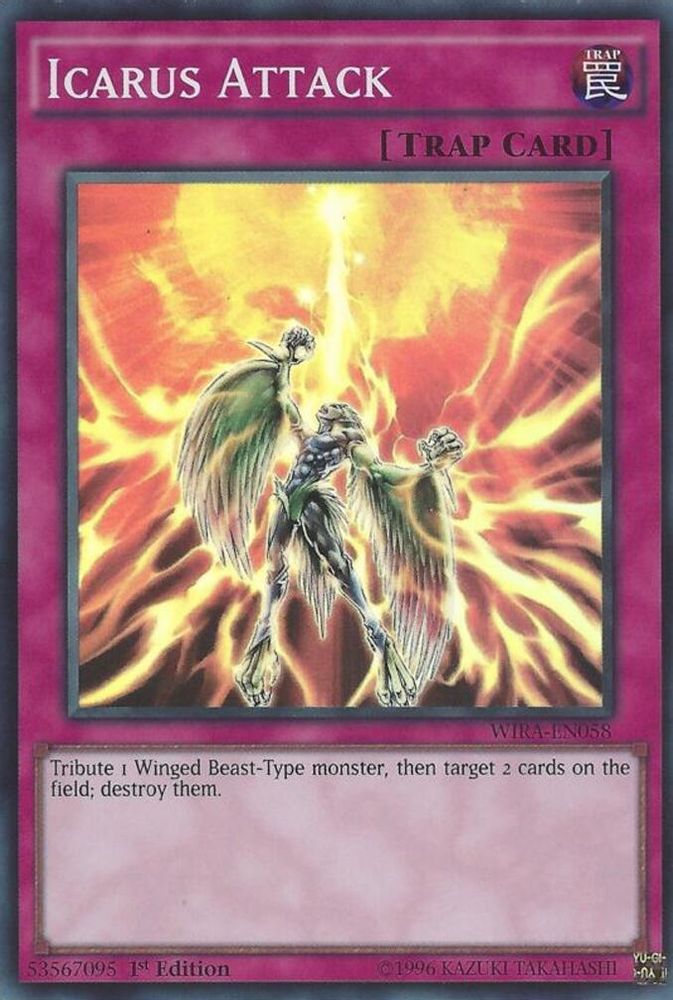 Icarus Attack, 1st-edition, front