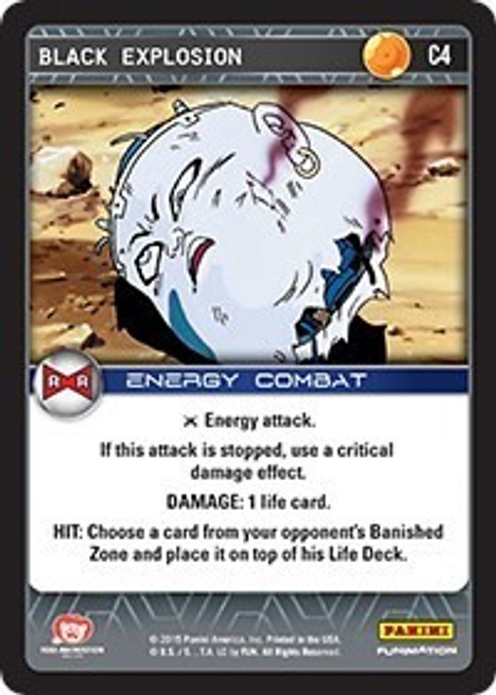 Black Explosion, Standard, front