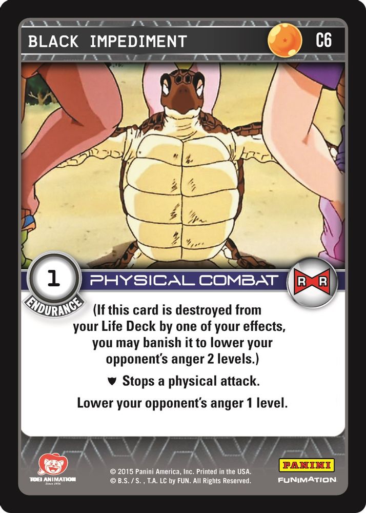 Black Impediment, Standard, front