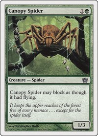 Canopy Spider, 8th Edition