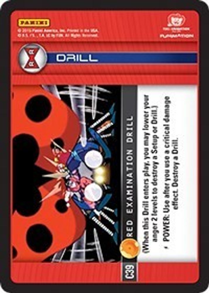 Red Examination Drill, Standard, front