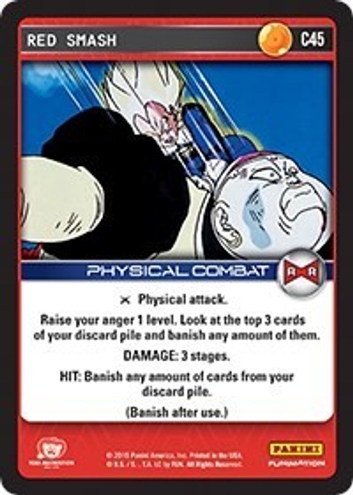 Red Smash, Standard, front