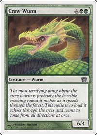 Craw Wurm, 8th Edition