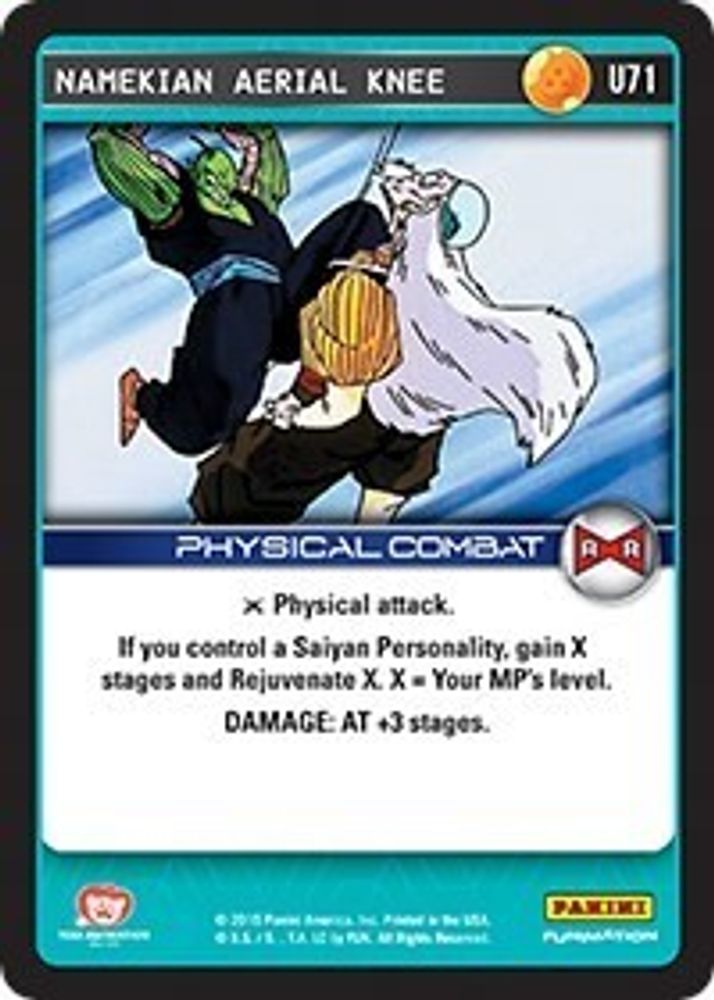 Namekian Aerial Knee, Standard, front
