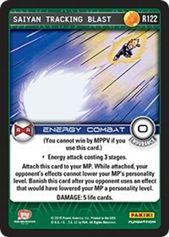 Saiyan Tracking Blast, Standard, front