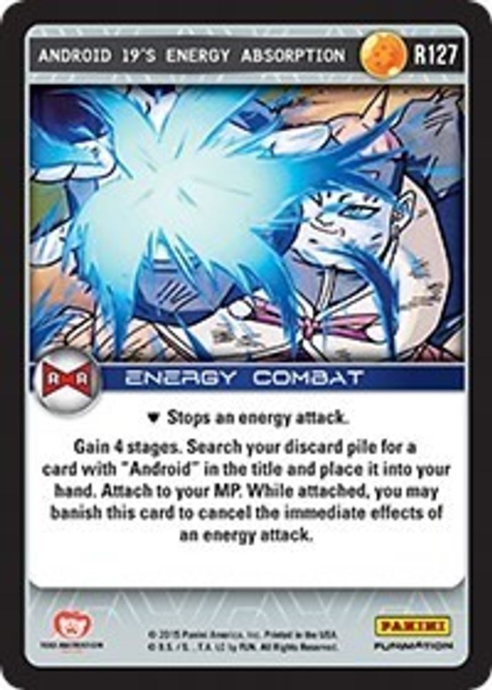 Android 19's Energy Absorption, Standard, front