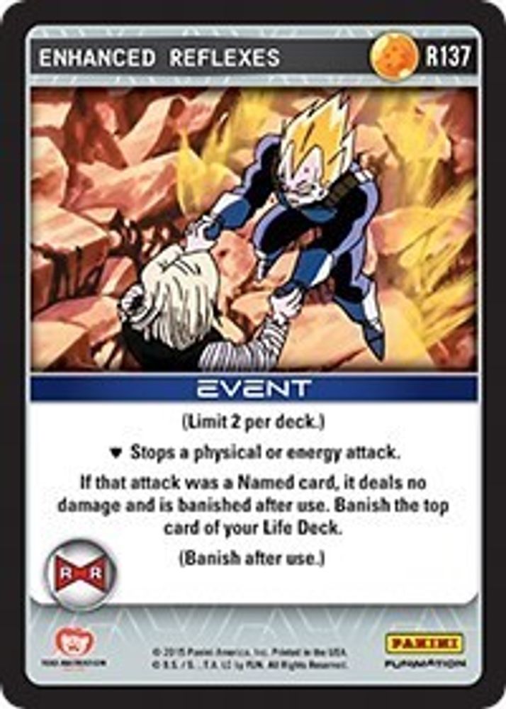 Enhanced Reflexes, Standard, front