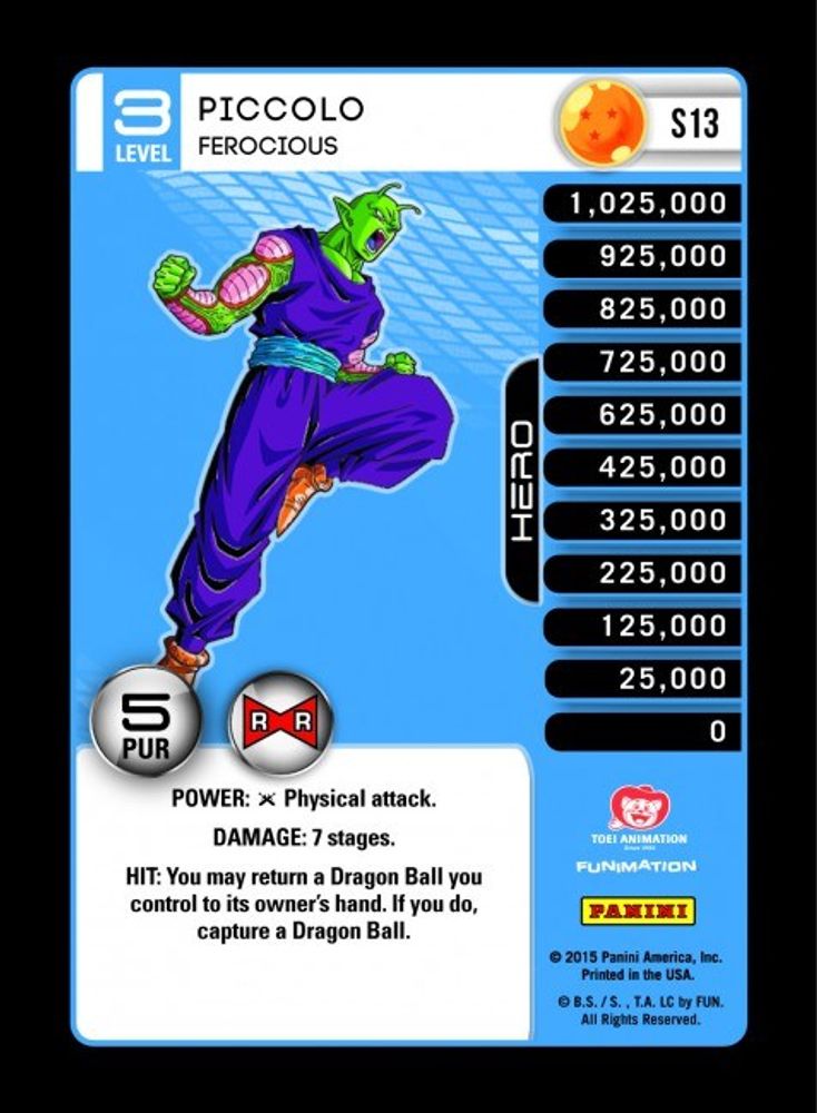 Piccolo - Ferocious (High Tech Foil), Foil, front