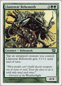 Llanowar Behemoth, 8th Edition