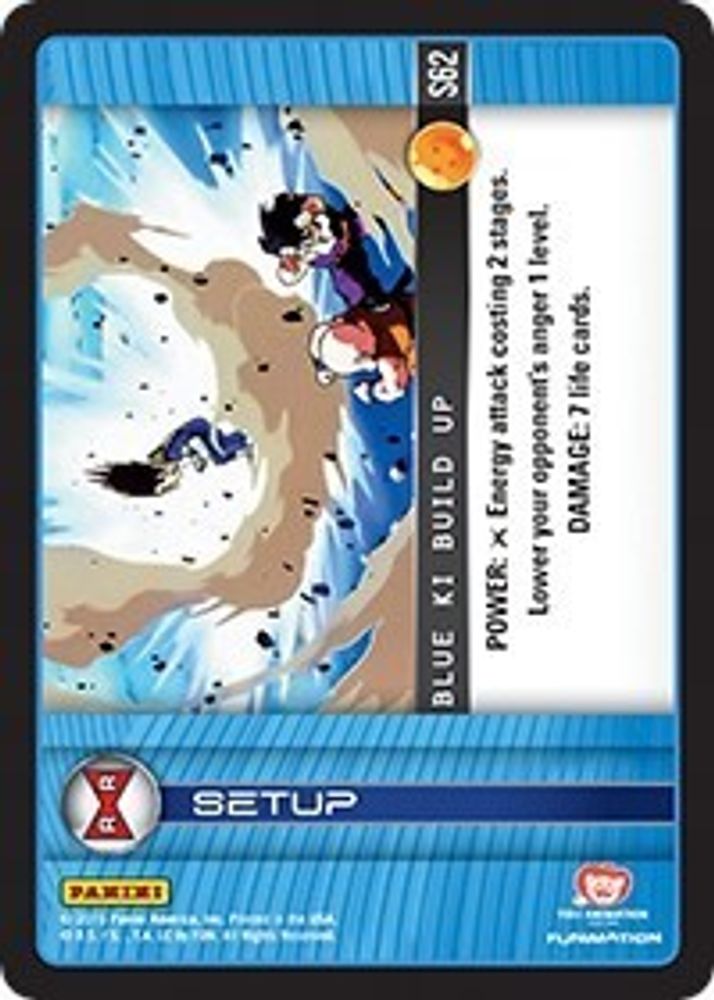 Blue Ki Build Up, Standard, front
