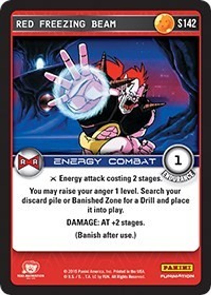 Red Freezing Beam, Standard, front