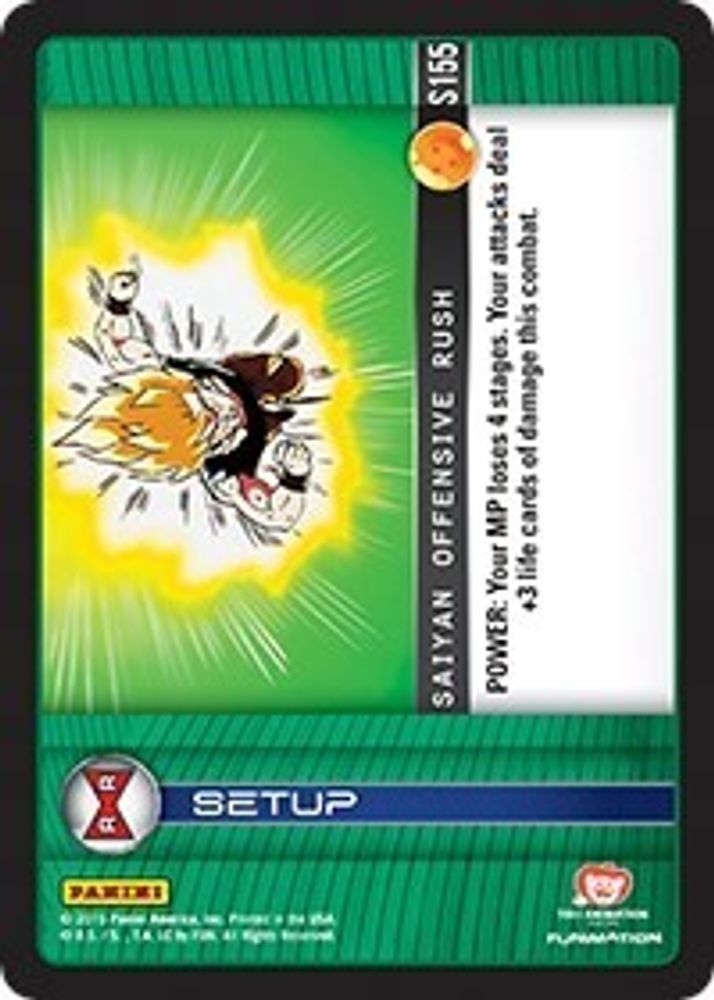 Saiyan Offensive Rush, Standard, front