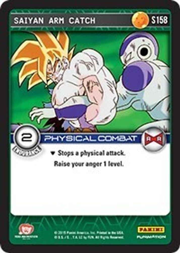 Saiyan Arm Catch, Standard, front