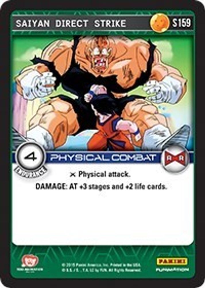 Saiyan Direct Strike, Standard, front