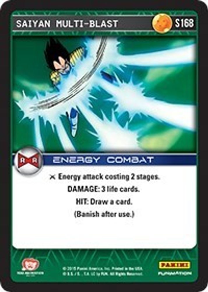 Saiyan Multi-blast, Standard, front