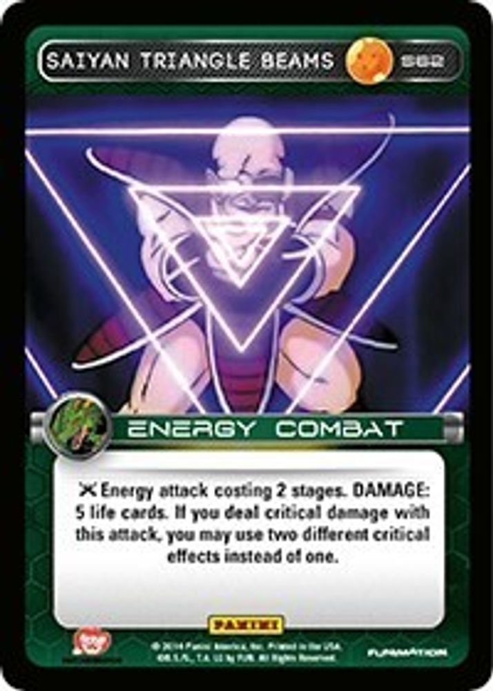 Saiyan Triangle Beams, Standard, front