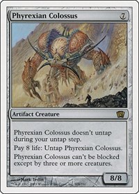 Phyrexian Colossus, 8th Edition