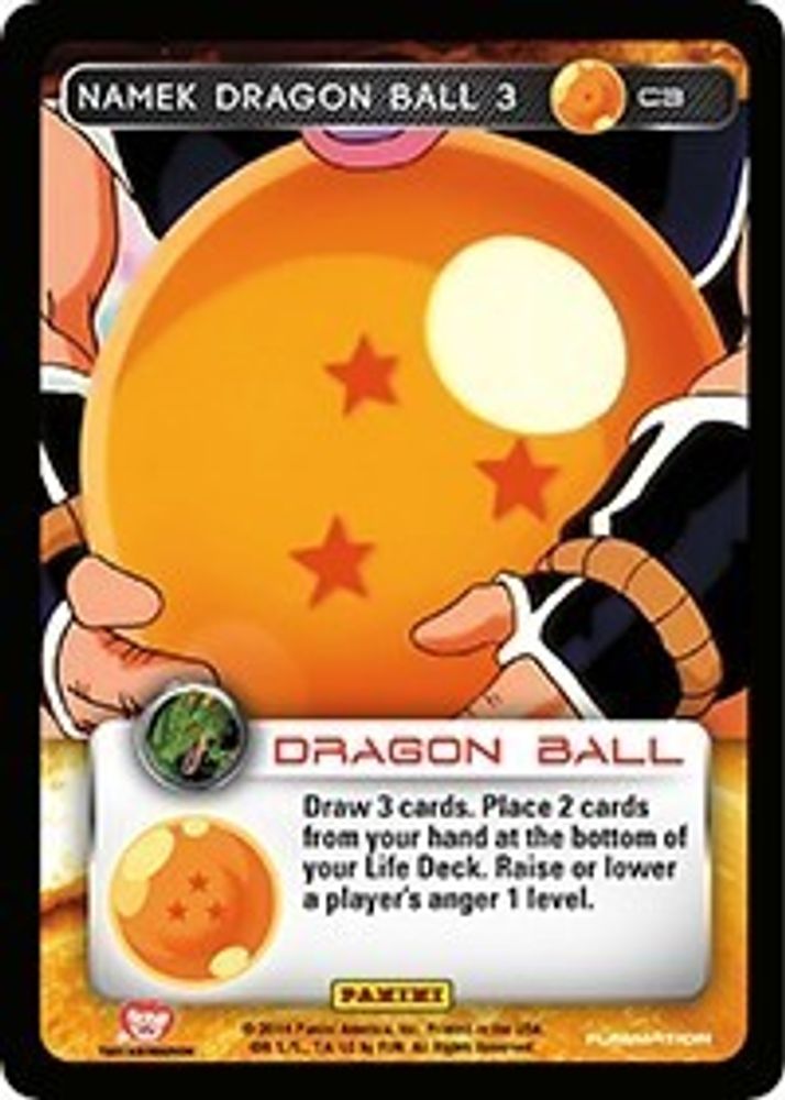 Namek Dragon Ball 3, Standard, front
