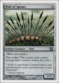 Wall of Spears, 8th Edition