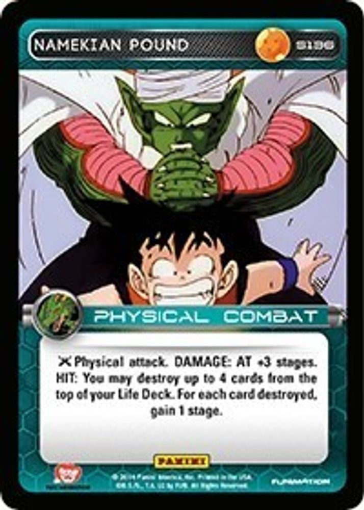 Namekian Pound, Standard, front
