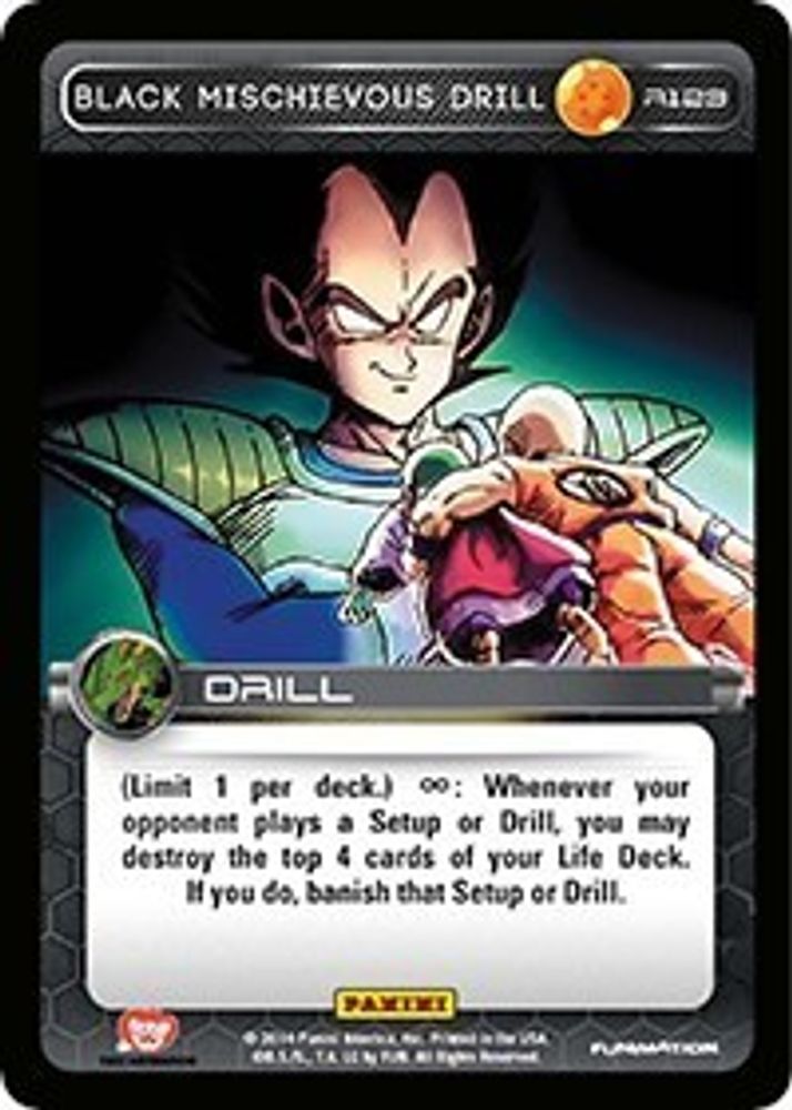 Black Mischievous Drill, Foil, front