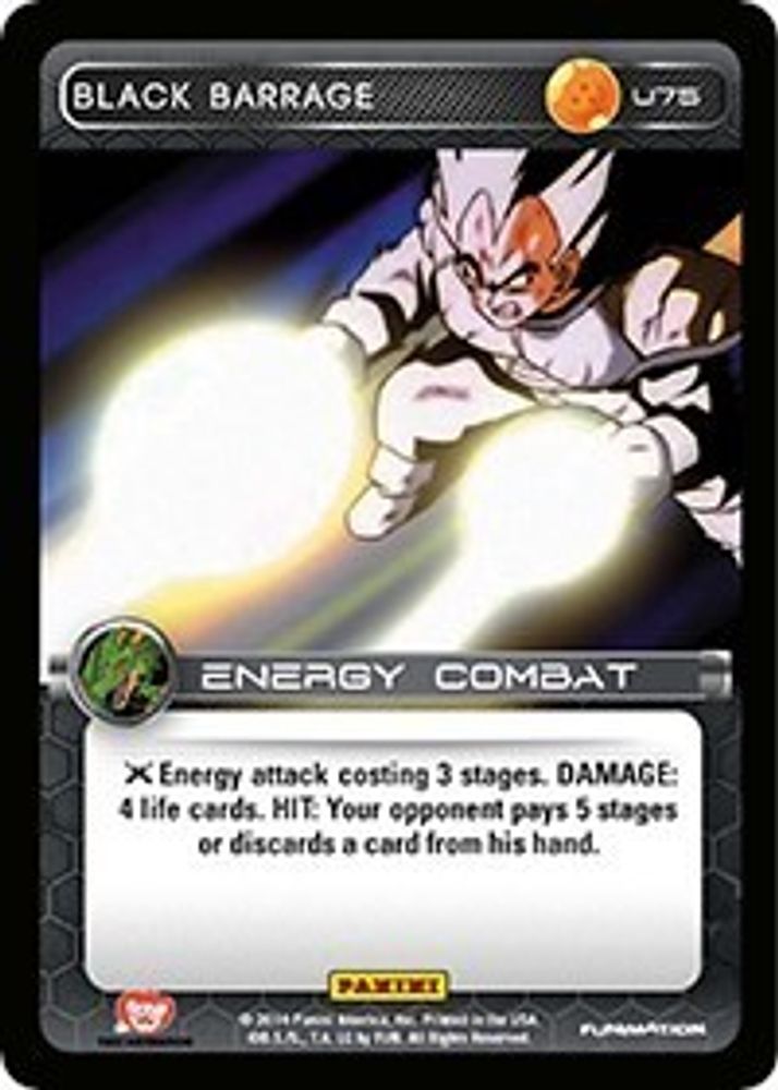 Black Barrage, Standard, front