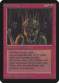 Goblin King, Alpha Edition